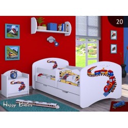 Otroška postelja Happy babies Vlak 20